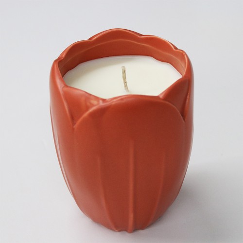 Designer Tulip Flowers Gradient New Arrival Create Luxury Home Decoration Novelty Candles