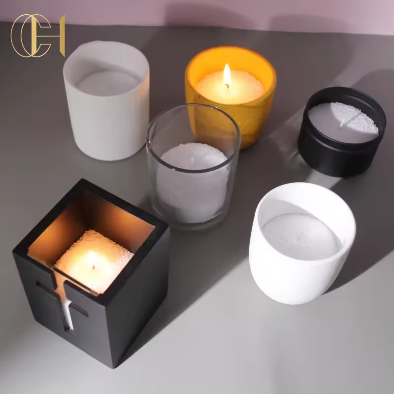 Kabbalah 2024 New Water-insoluble Creative Candle Manufacturer Low Price Diy Fragrance Sand Wax Candles 