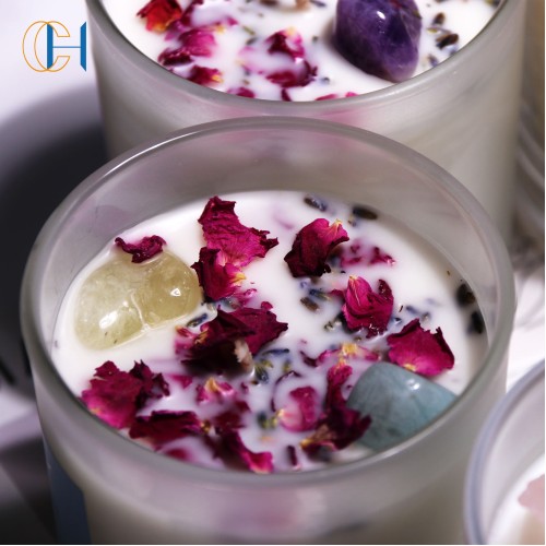 Wholesale Free Samples Gorgeous Smelling Amazing Aromas Custom Logo Luxury Cylindrical Scented Candle