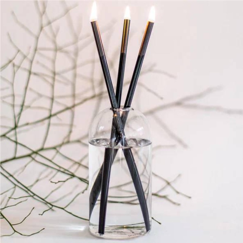 Chakra Unique Design Wholesale Hot Sale Smokeless Steel Stick Essential Oil Candle Everlasting Candle 