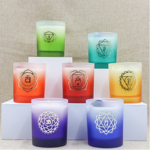 Kabbalah Wholesale Holiday Gift Set Natural Soy Wax Crystal Scented Candle