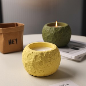 360g Private Label Package Decorative Handmade Scented Empty Luxury Scented Soy Wax Ceramic Candle Jars 