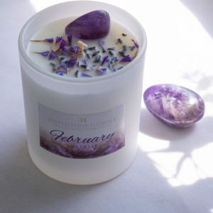 Customized Glass Luxury Aromatherapy Healing Fragrance Private Label Velas Soja Velas Aromaticas Al Por Mayor 