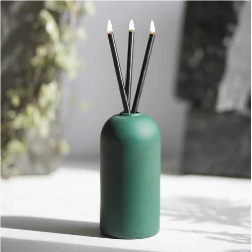 Chakra Unique Design Wholesale Hot Sale Smokeless Steel Stick Essential Oil Candle Everlasting Candle